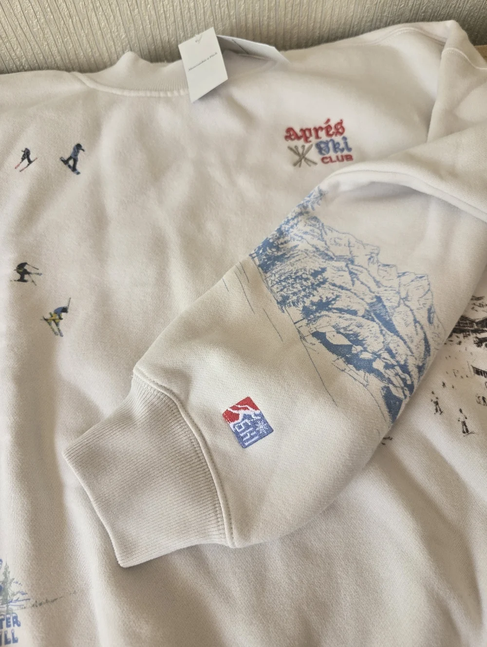 Abercrombie and fitch Apres Ski destination vintage crew neck Sweater - Picture 13 of 16